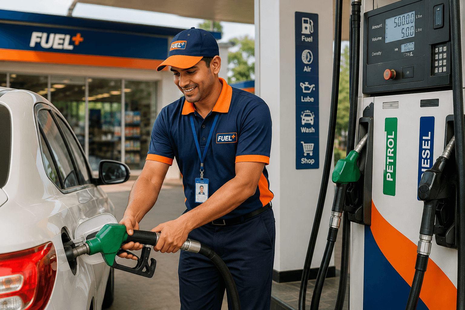 Petrol Pump Worker
